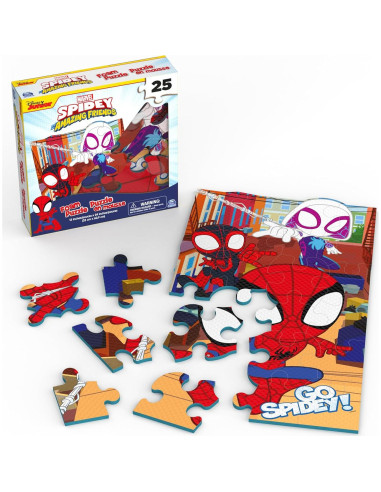 Rompecabezas de Espuma Spin Master Marvel Spidey 25 Piezas