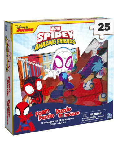 Rompecabezas de Espuma Spin Master Marvel Spidey 25 Piezas