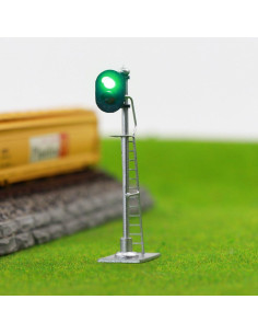 Señales de Ferrocarril HO Evemodel JTD873GR 3PCS 12V LED 2