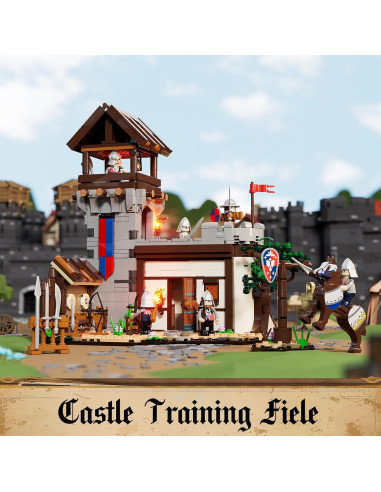 Conjunto Medieval de Entrenamiento FUNWHOLE 964 Piezas