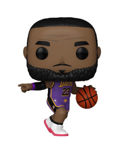 Figura Funko POP! NBA LeBron James Lakers 9.5 cm Coleccionable 2