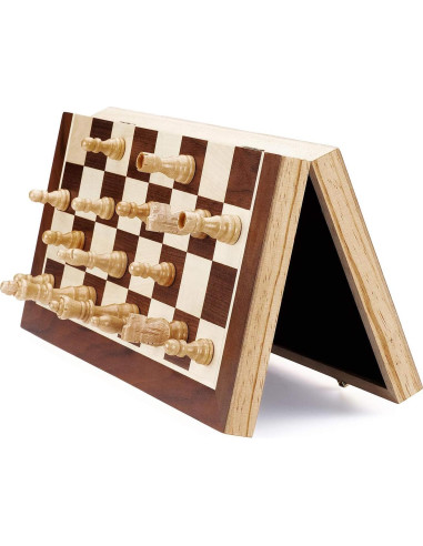 Juego de Ajedrez AMEROUS Magnético Plegable 39.6x39.6cm