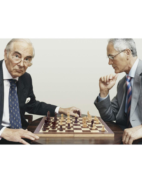 Juego de Ajedrez AMEROUS Magnético Plegable 39.6x39.6cm