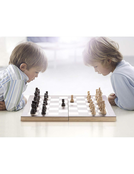 Juego de Ajedrez AMEROUS Magnético Plegable 39.6x39.6cm