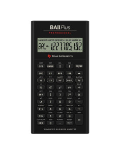 Calculadora Financiera BA II Plus Texas Instruments 24.9 cm