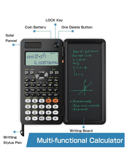 Calculadora Científica ROATEE 991ES Plus Multivista LCD