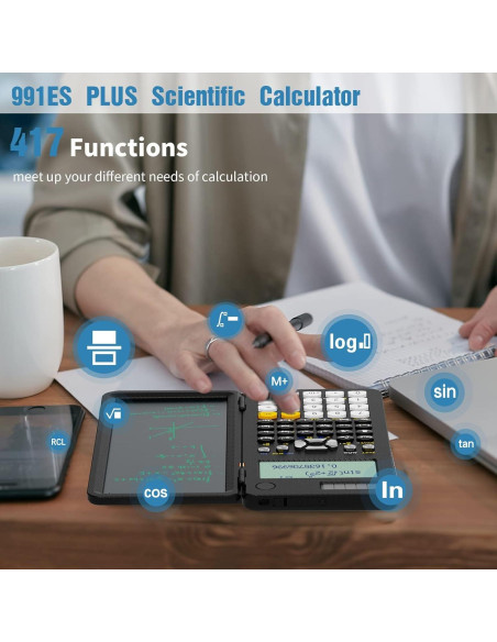Calculadora Científica ROATEE 991ES Plus Multivista LCD