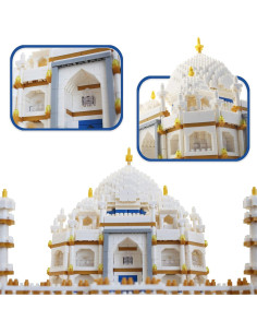 Bloques de Construcción Micro Mini Taj Mahal 4000 Piezas YZ 2