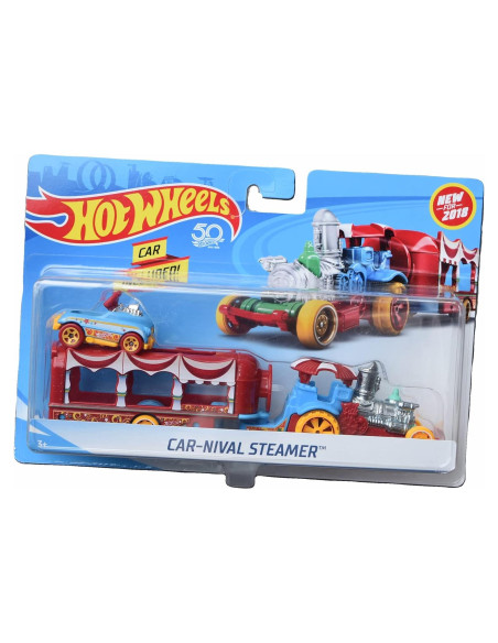 Hot Wheels Car Nival Steamer Mattel 23.93x16.31cm