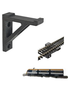 Montajes de Pared para Vía de Tren HO XINGBIRDS 2 Piezas