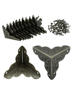 Protector de Esquinas Triangular SDTC Tech 12 Piezas Bronce