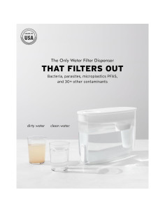 Dispensador de Agua LifeStraw Home 18 Tazas Azul Libre BPA 2