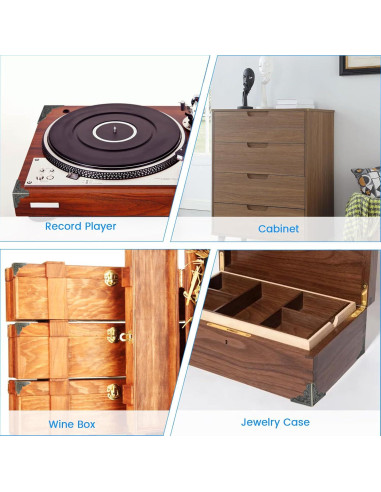 Protector de Esquinas Triangular SDTC Tech 12 Piezas Bronce