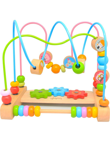 Laberinto de Cuentas Boby 21.5x20.3x15.2cm Juguete Educativo