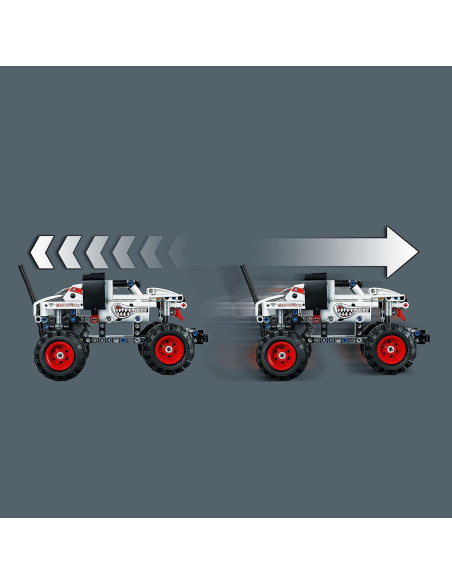 LEGO Technic Monster Jam Monster Mutt Dálmata 2 en 1 - Juguete 244 Piezas