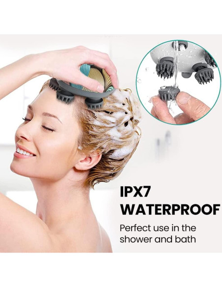 Masajeador de cuero cabelludo Eilison EHM-02MC a prueba de agua Masajeador de cuero cabelludo Eilison EHM-02MC a prueba de agua