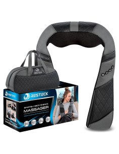 Masajeador Shiatsu RESTECK 3D con Calor - Alivio Muscular