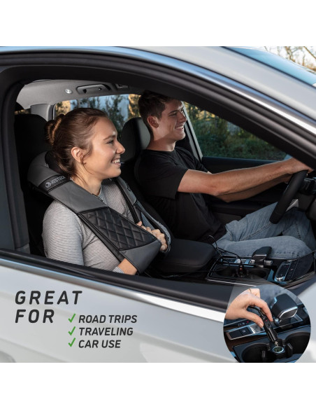 Masajeador Shiatsu RESTECK 3D con Calor - Alivio Muscular Masajeador Shiatsu RESTECK 3D con Calor - Alivio Muscular