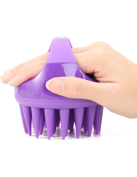 Cepillo de Champú de Silicona BTYMS para Cuero Cabelludo 8.89cm