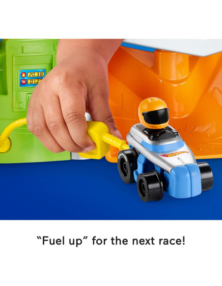 Fisher-Price Pista de Carreras Little People con Luces y Sonidos Fisher-Price Pista de Carreras Little People con Luces y Sonidos