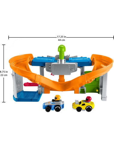 Fisher-Price Pista de Carreras Little People con Luces y Sonidos