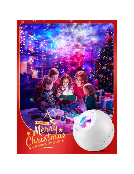 Proyector Galaxy 5 en 1 TK.CO. para Dormitorio, 15 Colores Proyector Galaxy 5 en 1 TK.CO. para Dormitorio, 15 Colores
