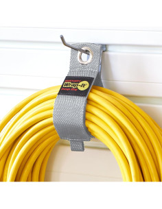 Correas de Almacenamiento Wrap-It 6 Piezas Plata 18-43 cm 2