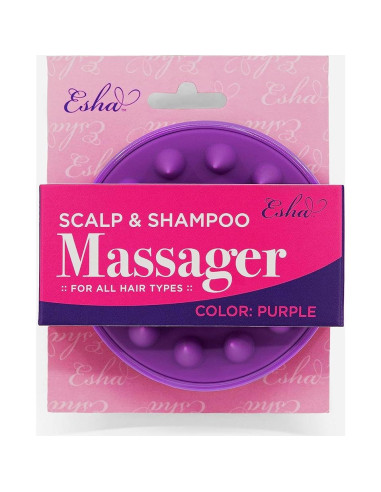 Masajeador de Cuero Cabelludo Esha Girl - Silicona Suave