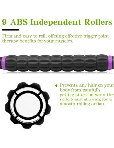 Rodillo de masaje MZDXJ DXT-02 para aliviar tensión muscular 2