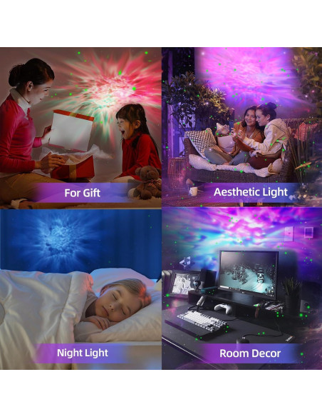 Proyector de Estrellas Kathlighting TYD-YHY-001 360 Rotación