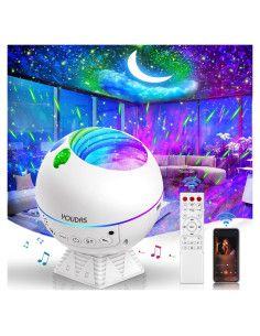 Proyector de Estrellas Galáctico YOUDAS con Bluetooth y Control Remoto