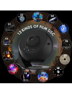 Proyector de Estrellas Elec3 Galaxy Light 360 Luz Nocturna 2