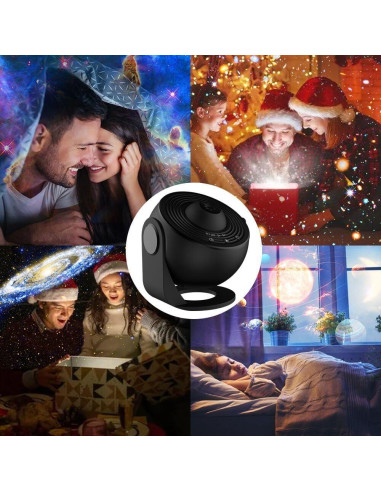 Proyector de Estrellas Elec3 Galaxy Light 360 Luz Nocturna