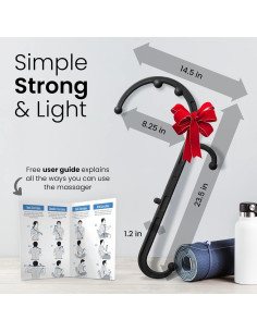 Masajeador de Espalda y Cuello LiBa - Alivio Muscular Ecológico 2