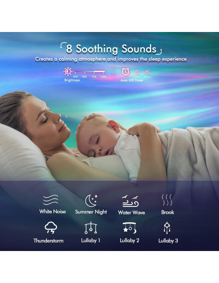 Proyector de Estrellas Galaxy con Altavoz Bluetooth 5.0