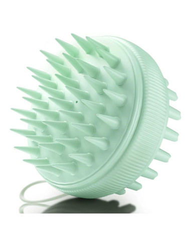 Masajeador de cuero cabelludo Fancii Menta, cepillo higiénico