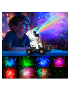 Proyector de Nebulosa Astronauta FLITI TG-006 360 con Temporizador