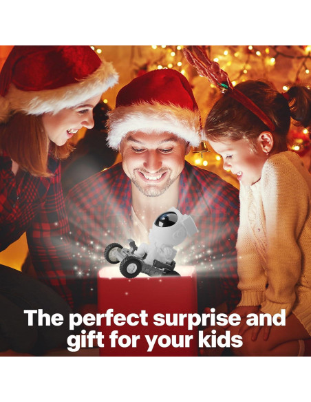 Proyector de Nebulosa Astronauta FLITI TG-006 360 con Temporizador