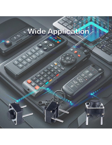 Interruptor Táctil 2 Pines YOUFEN 6x6x5mm 100 Pcs DC 12V