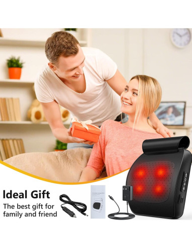 Masajeador de Espalda y Cuello Shiatsu iKristin con Calor