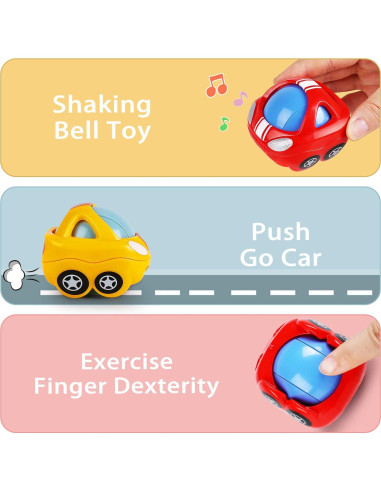 Tren Juguete iPlay, iLearn para Bebés 6-12 Meses