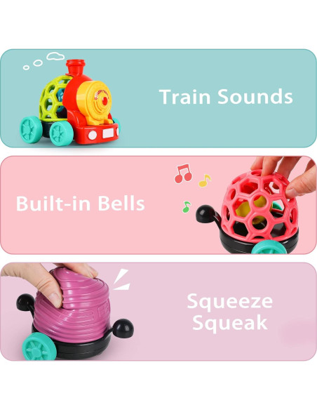 Tren Juguete iPlay, iLearn para Bebés 6-12 Meses