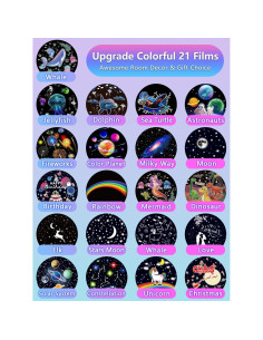 Proyector Nocturno para Niños Eigther EI-21XG 21 Juegos 2