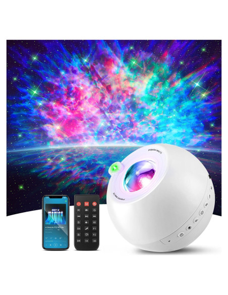 Proyector de Estrellas PIKOY con Altavoz Bluetooth y 15 Colores