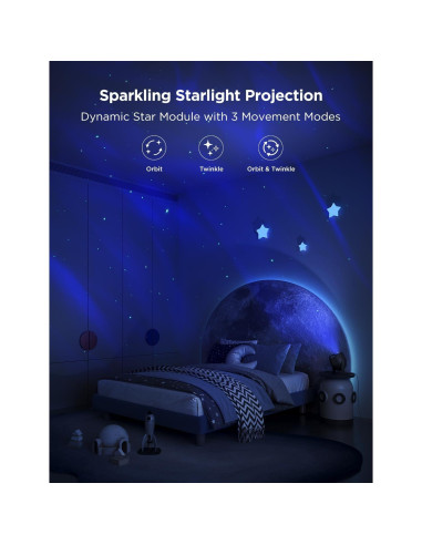 Proyector de Luz Estelar Govee H6093 con 16 Millones de Colores