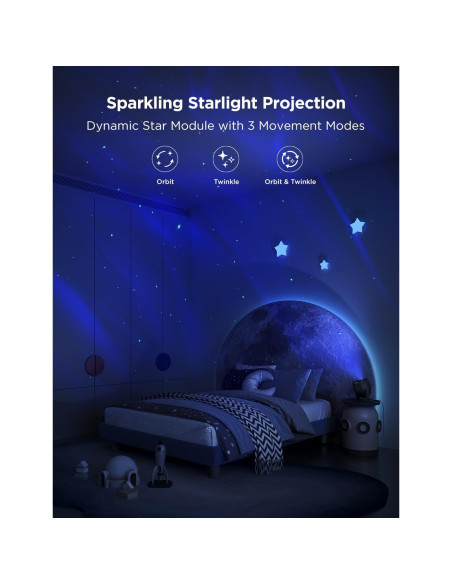 Proyector de Luz Estelar Govee H6093 con 16 Millones de Colores