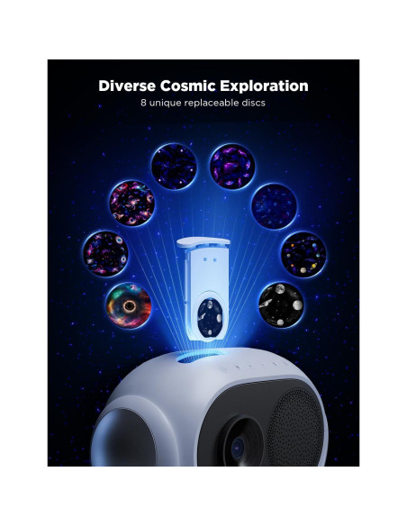 Proyector de Estrellas Govee H6092, Luz Galáctica RGB, 38 Modos