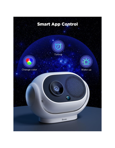 Proyector de Estrellas Govee H6092, Luz Galáctica RGB, 38 Modos