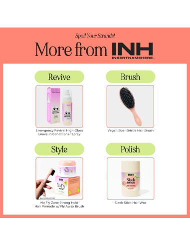 Barra Domadora de Frizz INH Hair - 18ml - Durazno