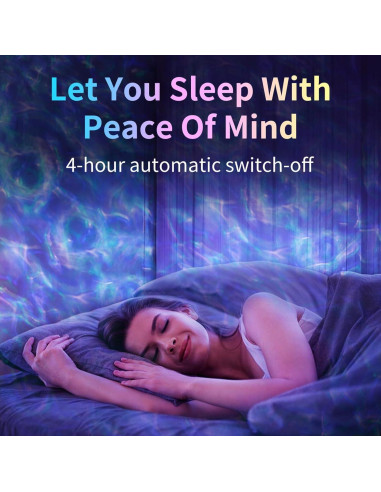 Proyector de Luz Nocturna LED Moredig Galaxy Multicolor